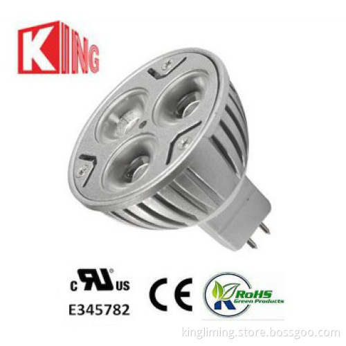 factory produce 12v dimmable 6w mr16 led lamp